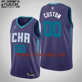 NBA Charlotte Hornets Trikot Benutzerdefinierte Jordan Brand 2019-2020 Statement Edition Swingman - Kinder
